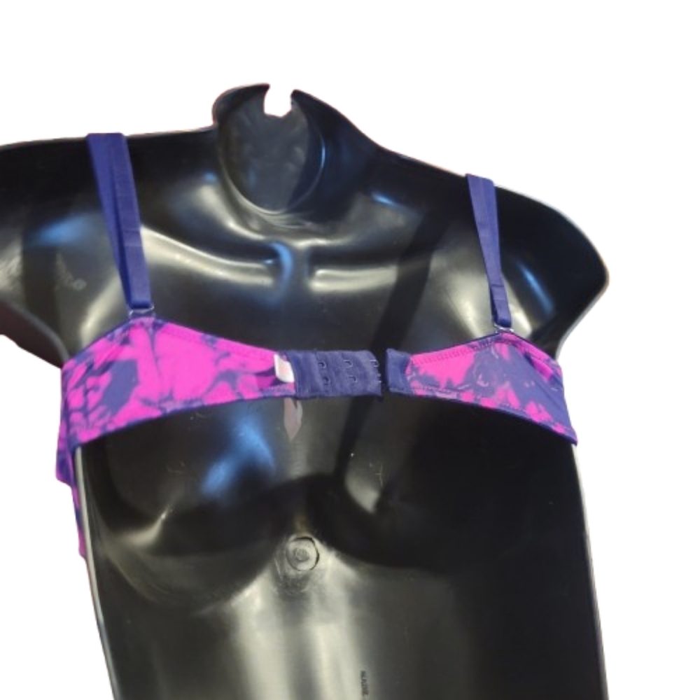 VICTORIA'S SECRET bra FUSHIA Purple Molded Cup lightly lined - Picture 2 of 5